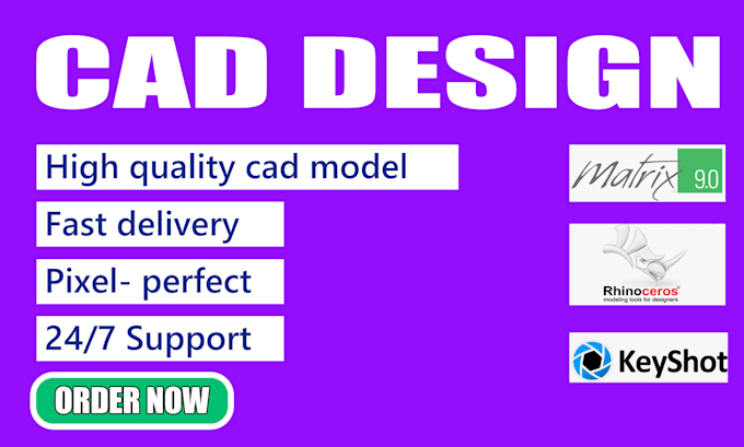 professional jewelry cad design for ring, pendant and bracelet