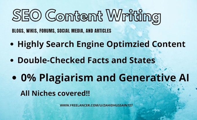 write blogs, articles, scripts, emails, social media, using SEO, ai, llm