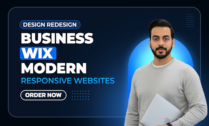 design or redesign responsive wix websites