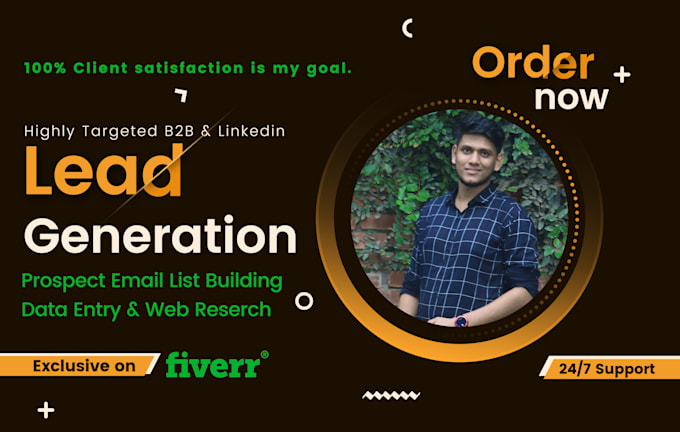 do b2b lead generation and linkedin prospect list building