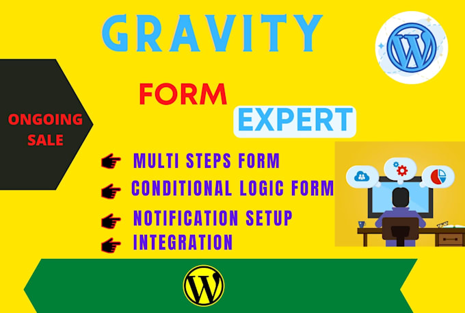 create attractive typeform form gravity form jotform wpforms and google forms