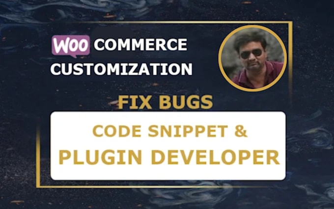 develop, customize or fix woocommerce plugin, snippet, theme