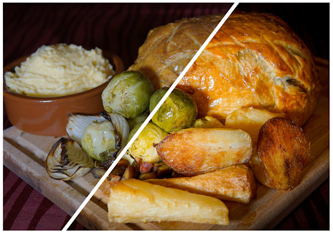 retouch pictures for food photography