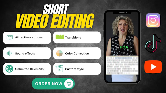 edit short videos for just 10 dollars