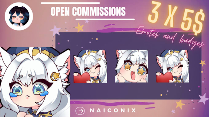 emotes and badges for twitch channel