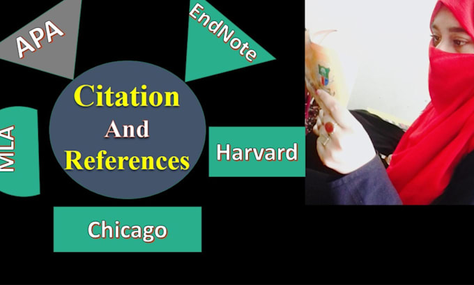 do your citation and reference in endnote, apa, chicago, mla and harvard styles