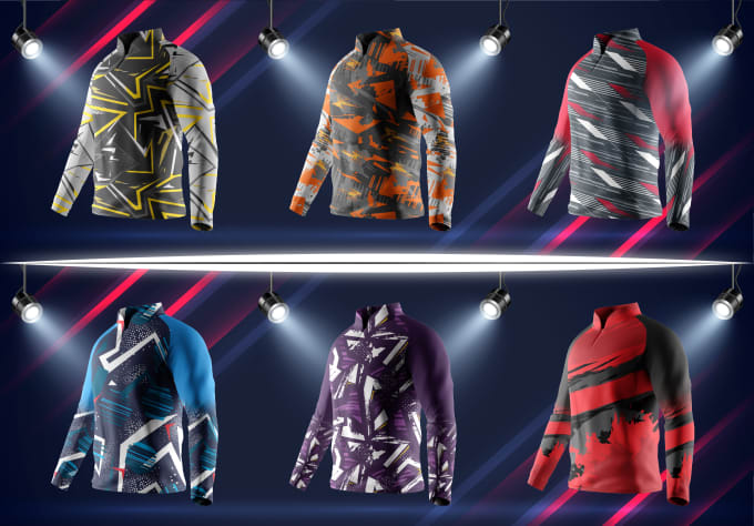 do custom jersey design and tshirt design