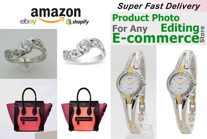 do amazon product photo editing, white or cut out background