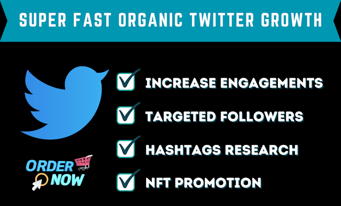 do super fast organic twitter growth and nft promotion