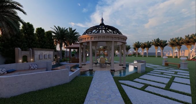 do landscape interior and exterior design