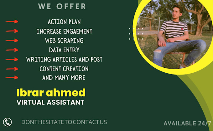 virtual assistant for all social media network
