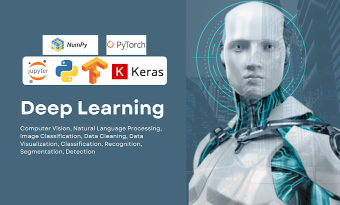 Do nlp data analysis tasks in python using deep machine learning by ...