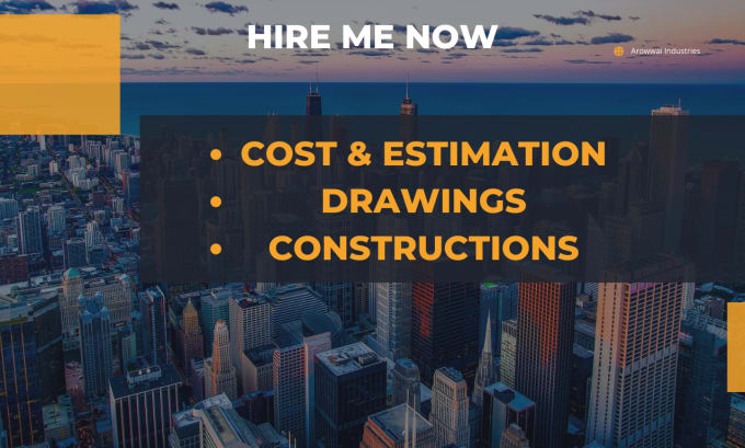 Hire a freelancer to do material takeoff and construction cost estimation