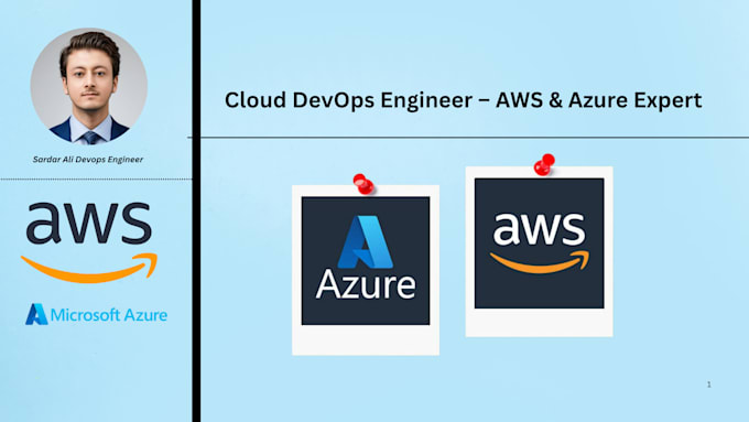 be your AWS  azure master and devops engineer