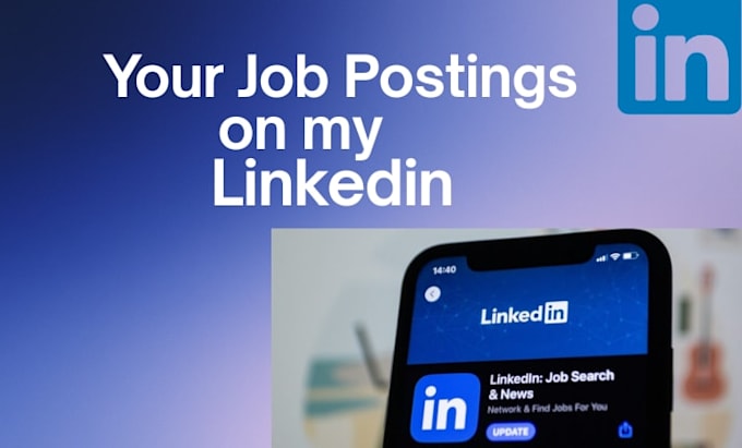post and promote your jobs on my linkedin and share applicants