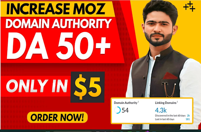 increase da, increase moz da, increase domain authority 30 to 70