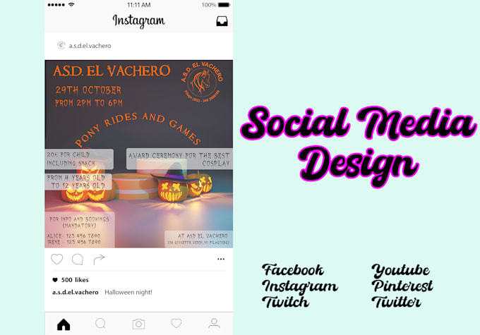 design eyecatching instagram carousel or story