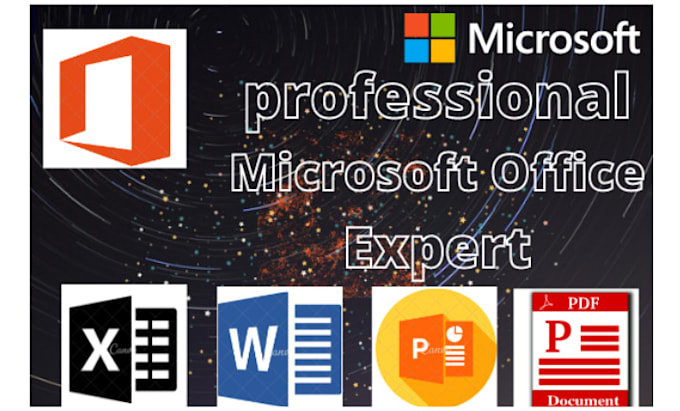 Work on microsoft office project,ms word, ms excel,powerpoint,data ...