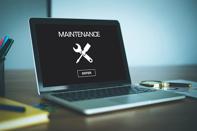 do the web maintenance and support for your website