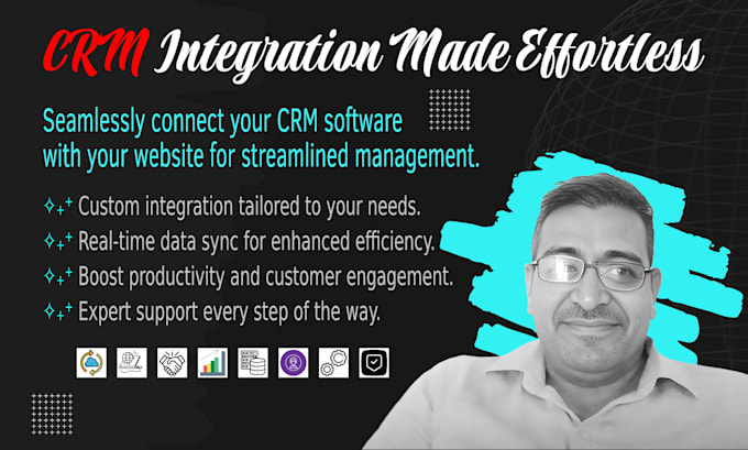 integrate your CRM software with your website for seamless management