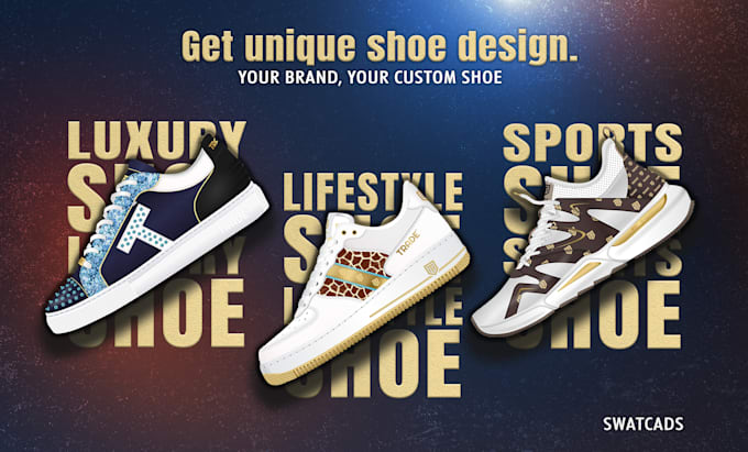 make shoes sneakers and footwear design for you