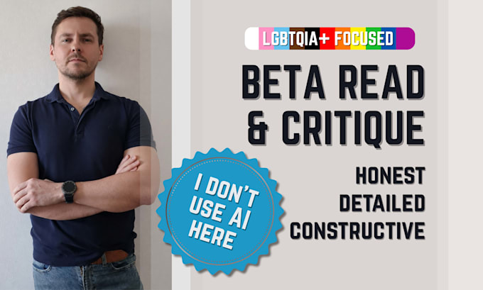 beta read and critique your lgbtqia story