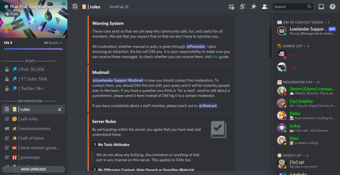 Create a discord server for you by Zay6353 | Fiverr