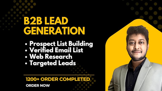 do professional b2b lead generation for any industry