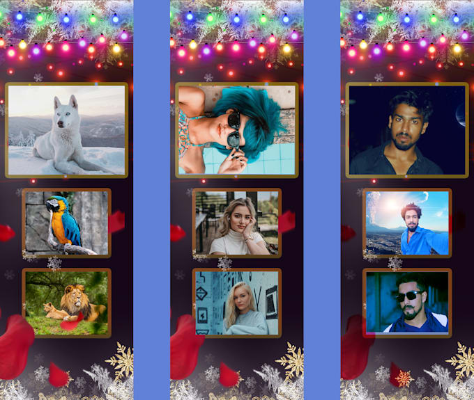 design a photo booth template
