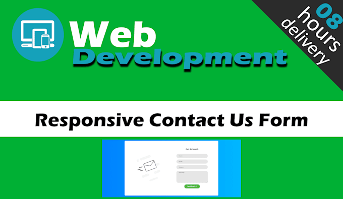 create responsive contact form,php contact form