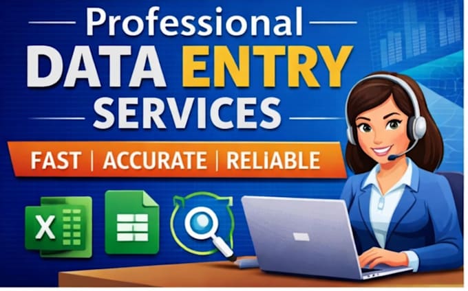 do data entry, excel data entry, convert PDF to excel