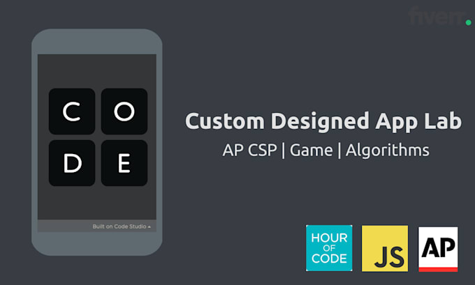 Write javascript for code org by Judehoogterp | Fiverr