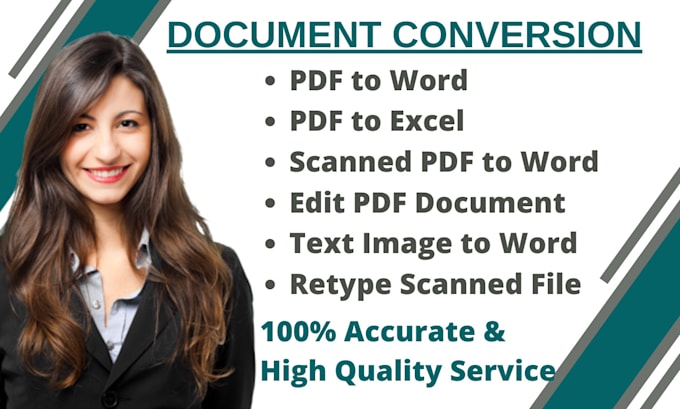 convert PDF to word, PDF to excel, image to text