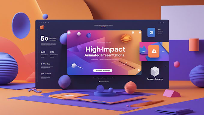 design high impact animated powerpoint presentation