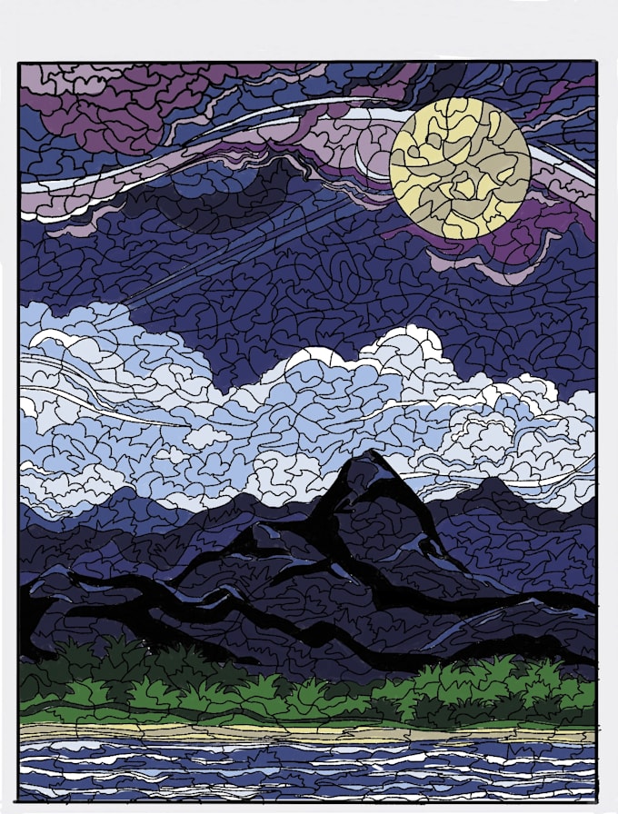 Make digital art prints by Sumairah_ Fiverr