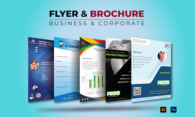 design urgent corporate, custom, creative, unique flyers and poster