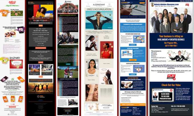 Create responsive sendgrid or sendpulse or sendy email template by