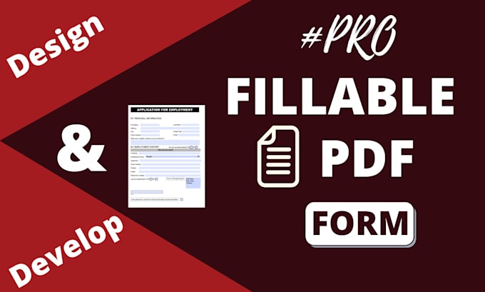 create fillable pdf form