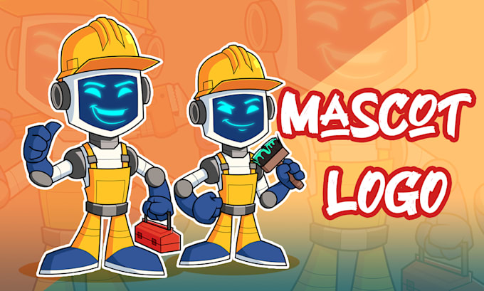 design a cartoon logo, mascot, or character