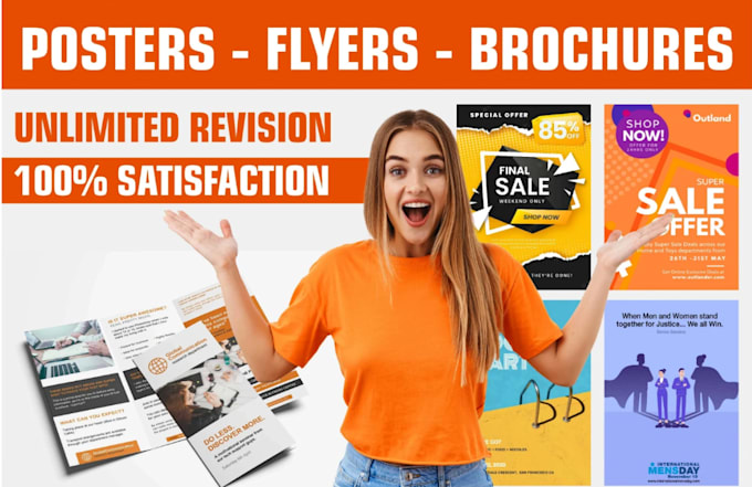 create engaging and professional flyer and brochure designs