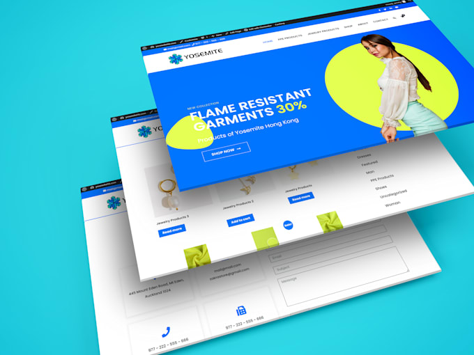 make attractive, user friendly wix shopify ecommerce website