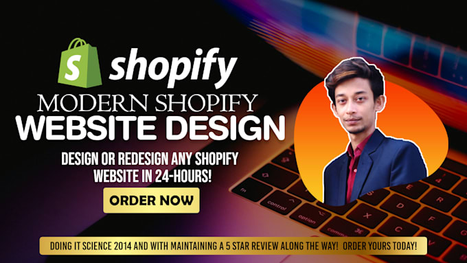design shopify store or dropshipping store