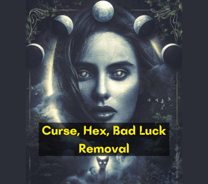 cast powerful hex curse removal and protection spell