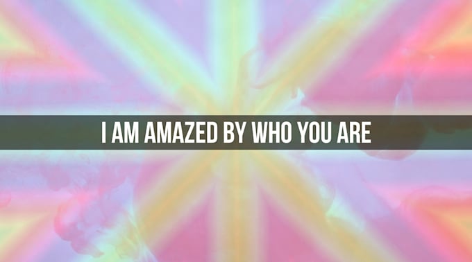 do christian lyric video for you