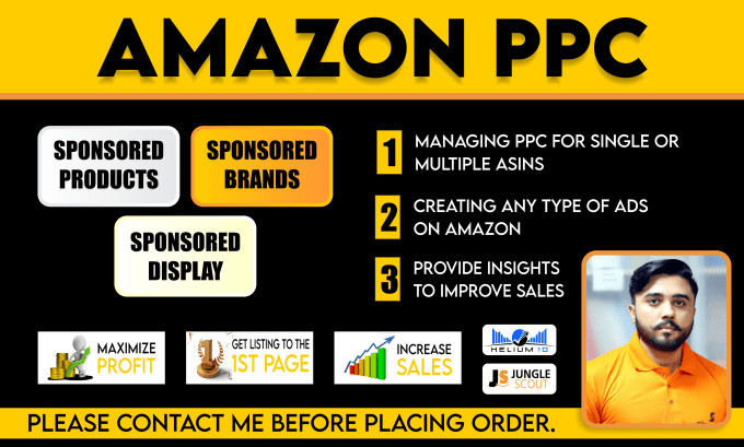 setup, optimize and manage your amazon fba PPC campaigns