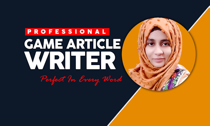 write articles and blog posts about games, esports and tech