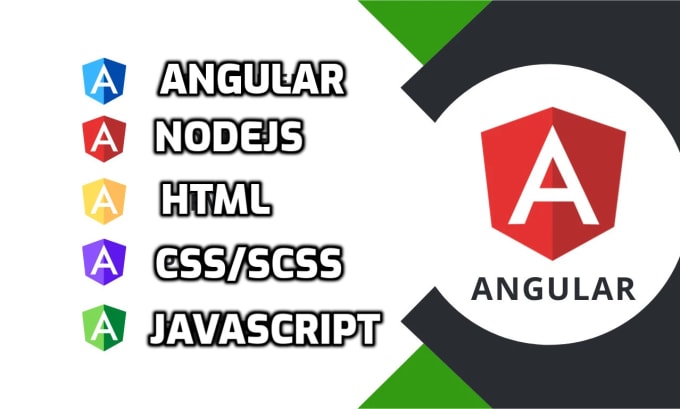 Create responsive websites in angular html css javascript nestjs nodejs ...