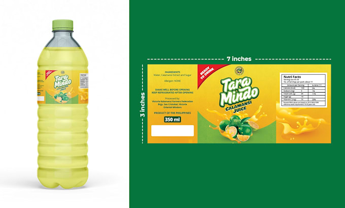design your product packaging and label