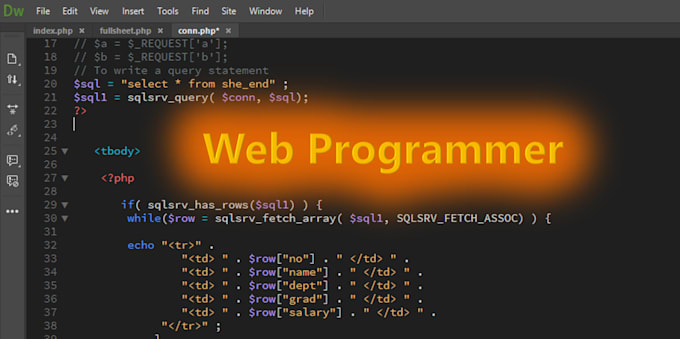Work as full stack developer on web applications and web sites by ...