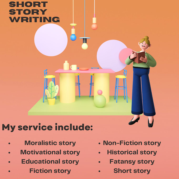 be writing short stories for children